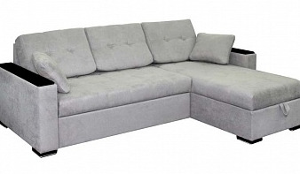 Угловой диван Монако BMS серого цвета
