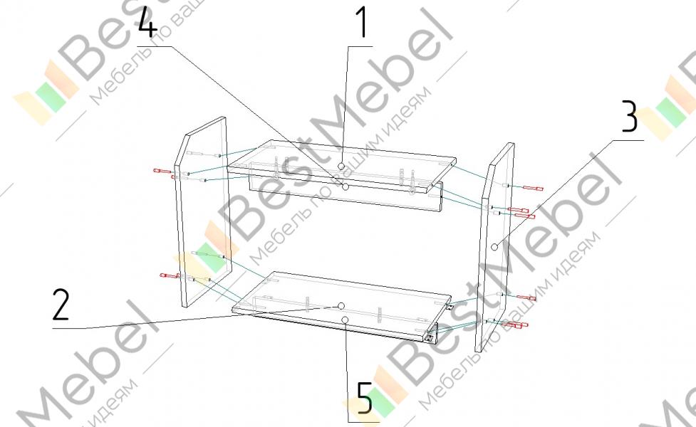 Мебель схема сборки мальта