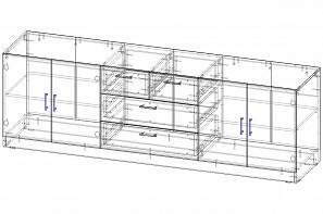 ЭСКИЗ №00000856049 Комод  (2200х700х500)