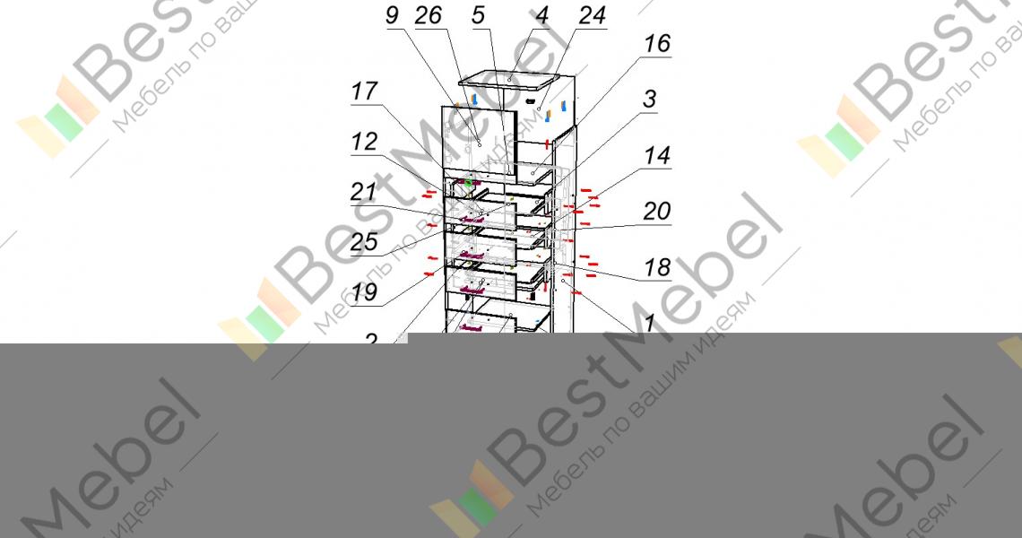 Обувница ук 3 bms