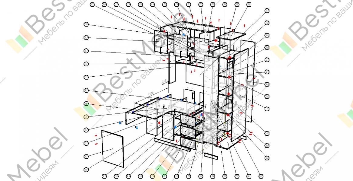 Компьютерный стол классик 16 bms