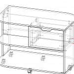 Схема сборки Журнальный столик Лина Ст-76 BMS