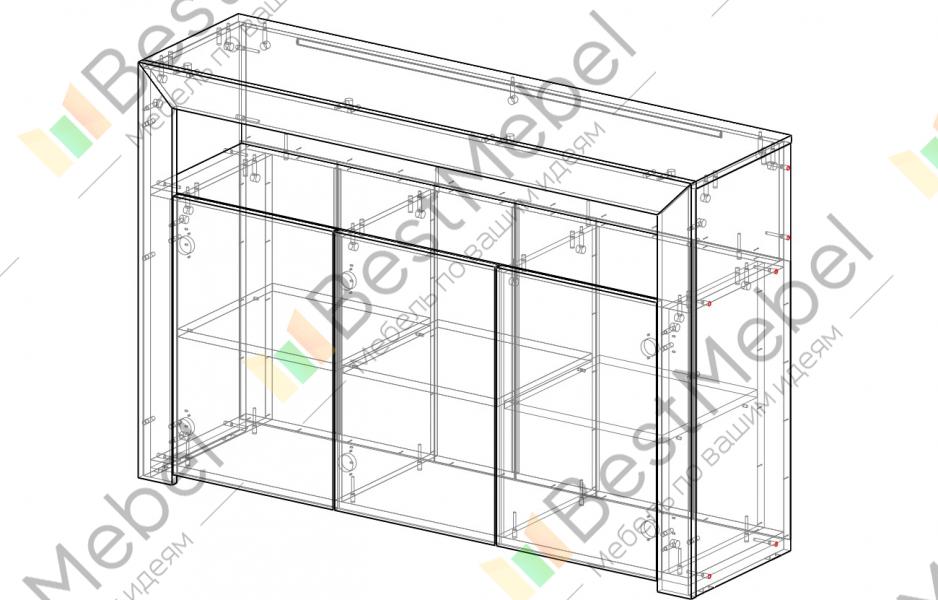 Комод infinity блеск 10 bms