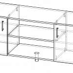 Схема сборки Тумба под телевизор ИТО-07 BMS