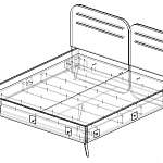 Схема сборки Кровать Павлин 17 BMS